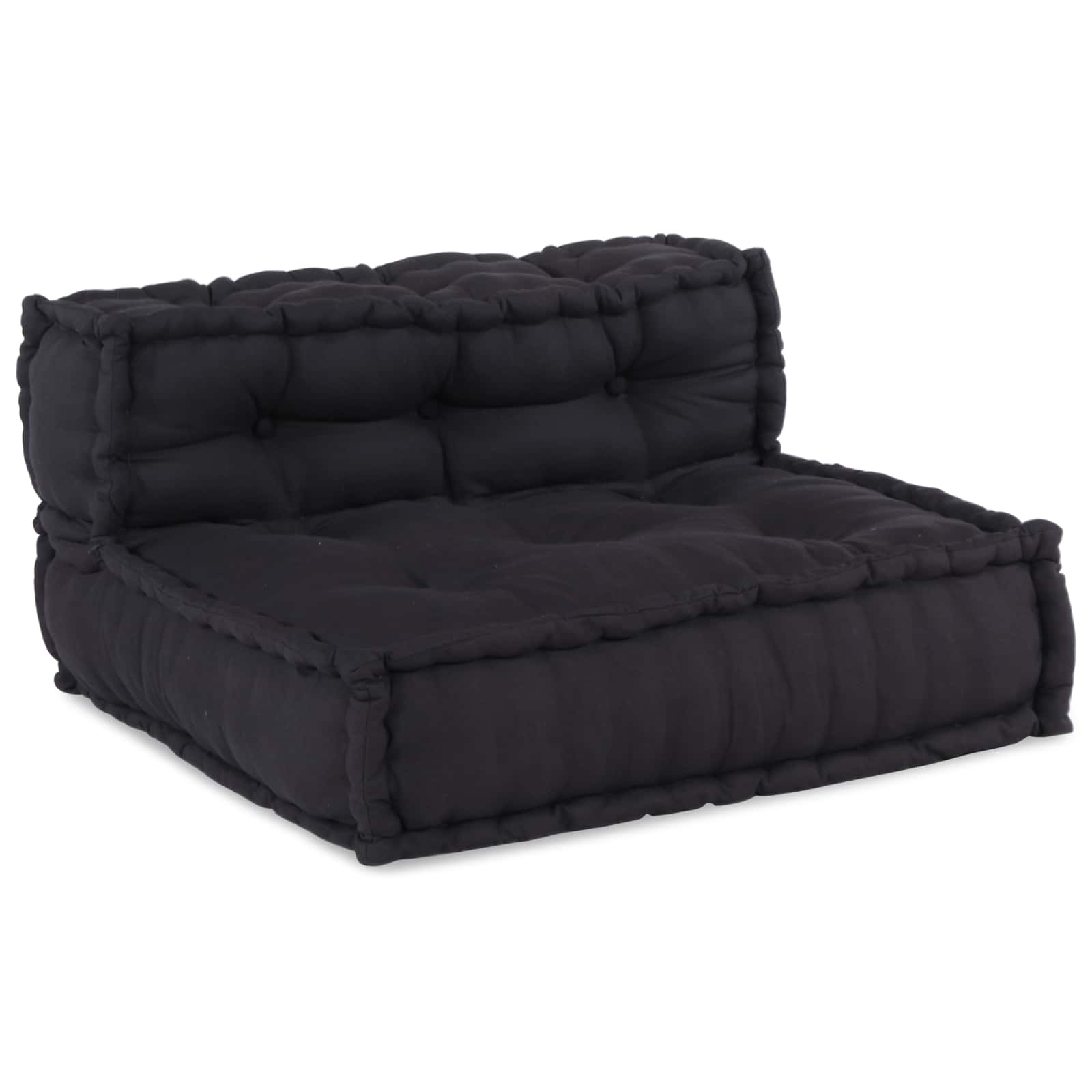 Unité De Canapé Modulaire Tissu 210 X 140 X 56 Cm