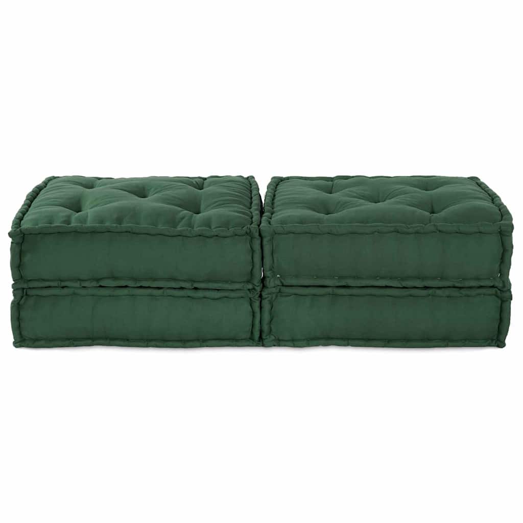 Unité De Canapé Modulaire 2 Pc Tissu 140 X 70 X 36 Cm