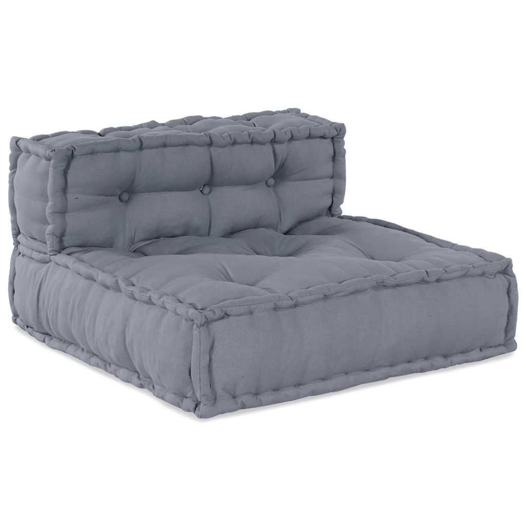 Unité De Canapé Modulaire Tissu 210 X 140 X 56 Cm