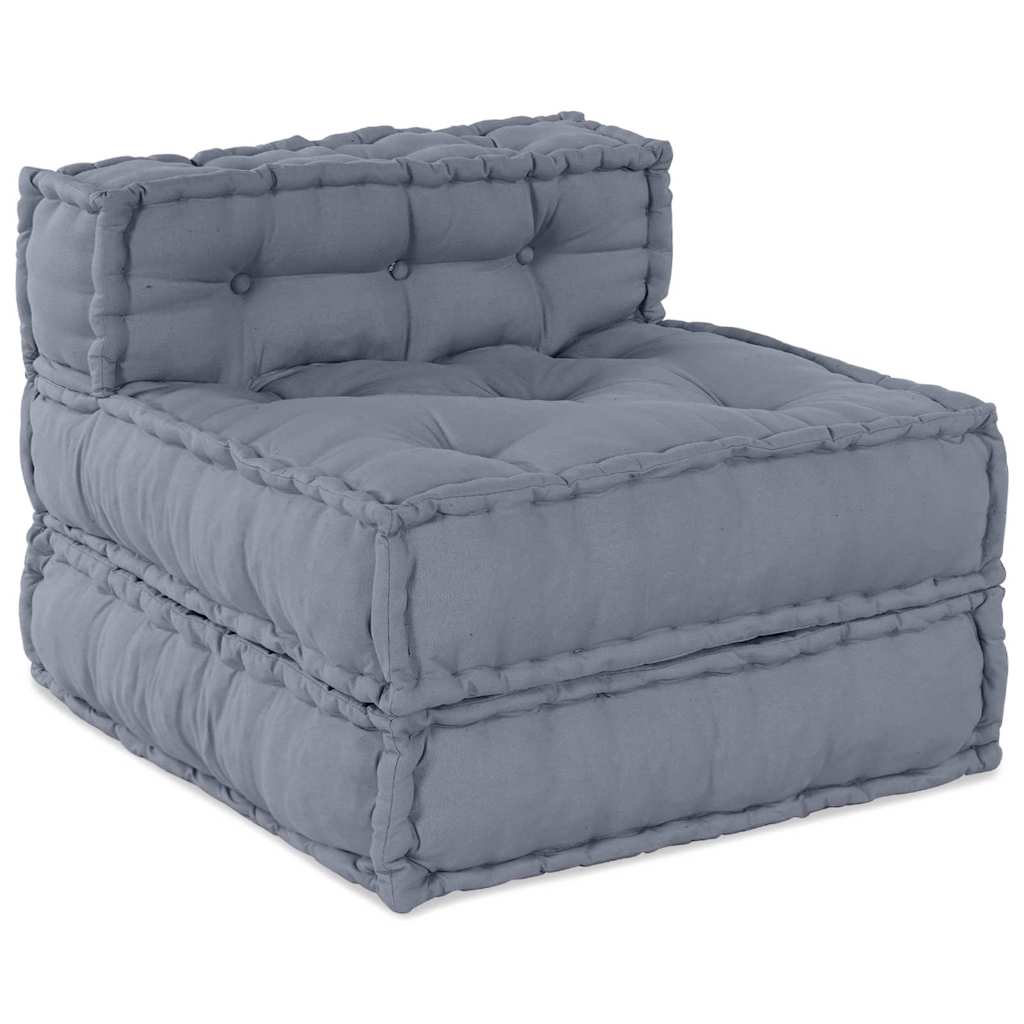 Unité De Canapé Modulaire Tissu 210 X 140 X 56 Cm