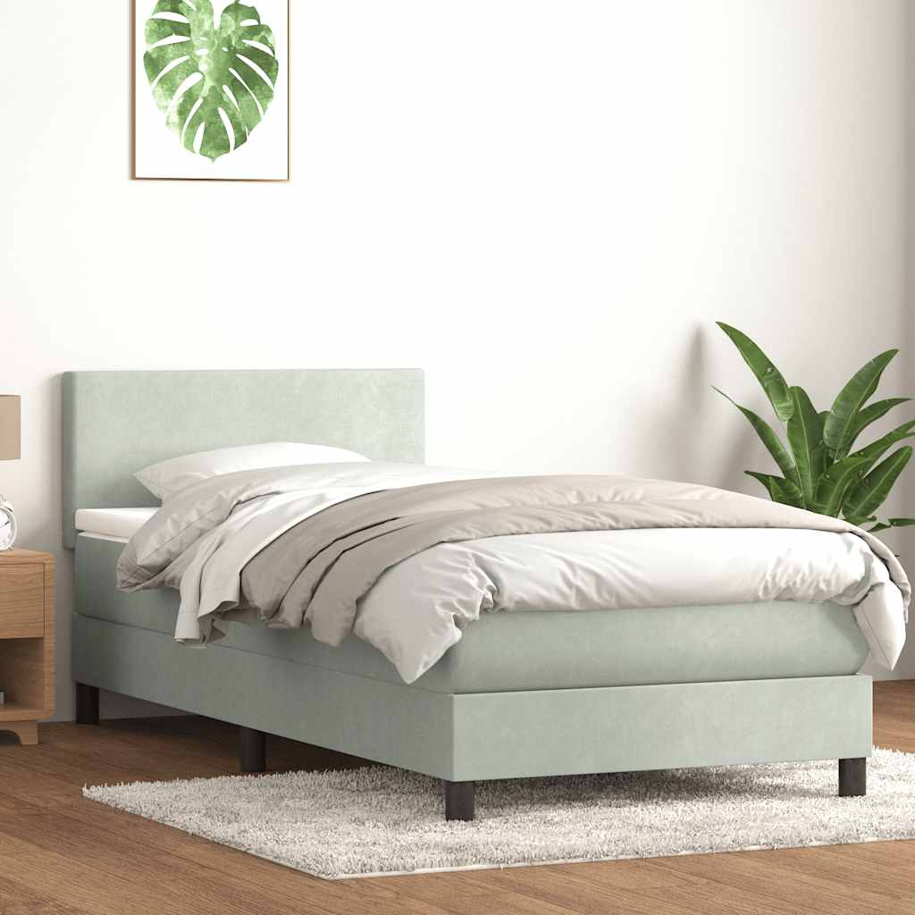 Sommier À Lattes De Lit Et Matelas Velours