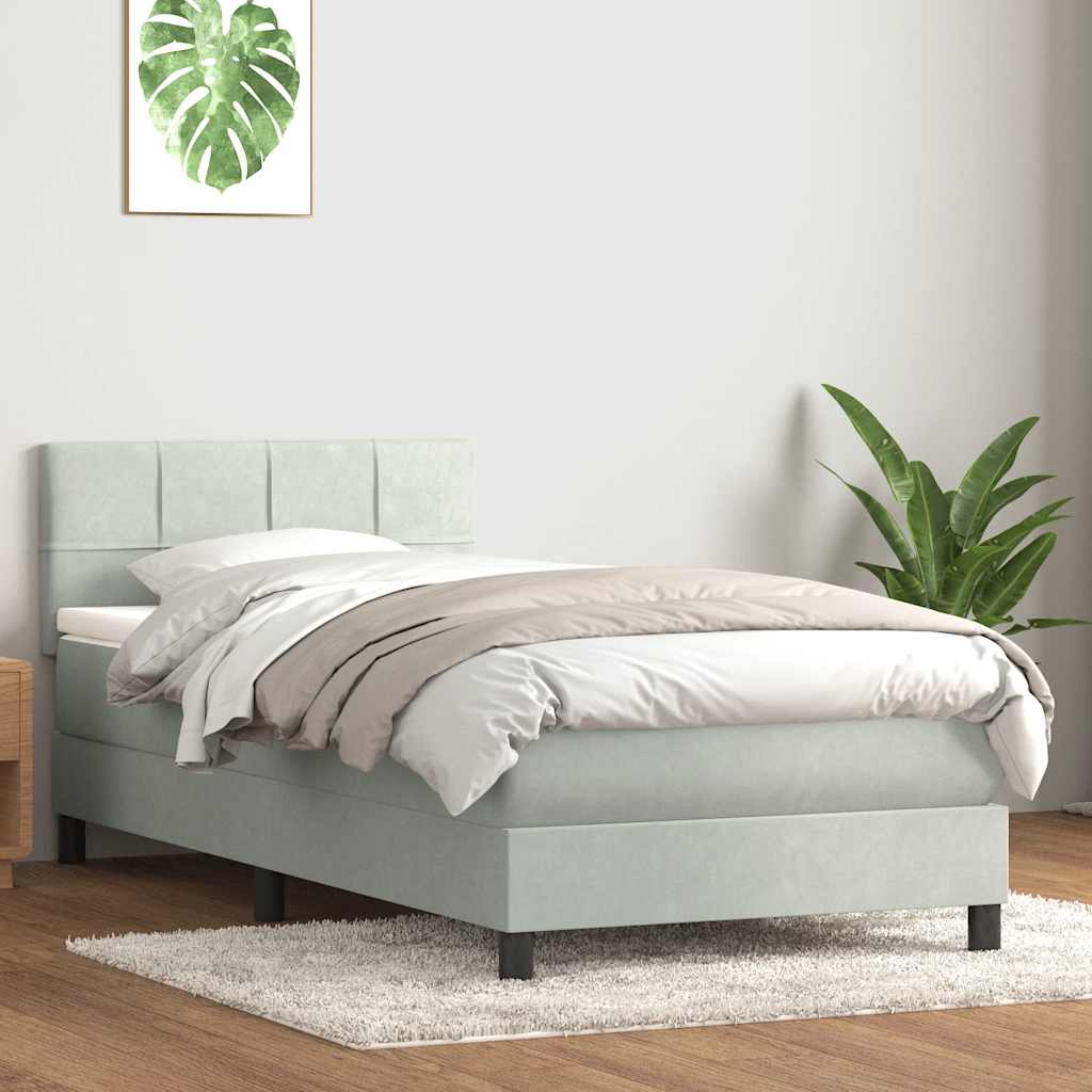 Sommier À Lattes De Lit Et Matelas Velours