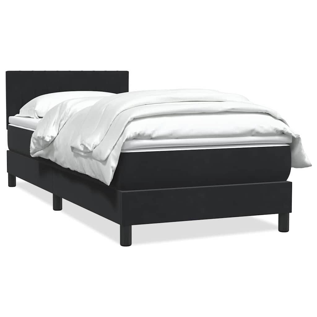 Lit À Ressorts Avec Matelas Velours