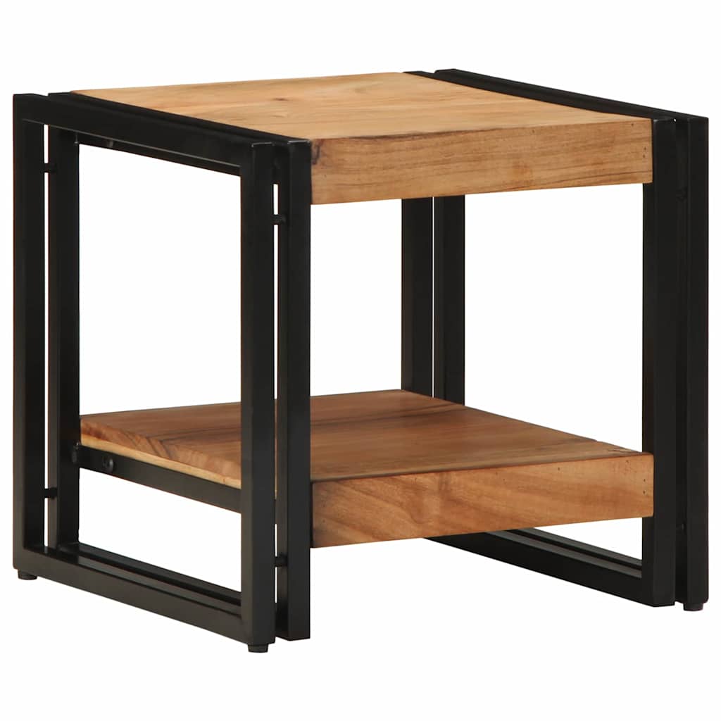 Table Basse Multicolore Bois Recyclé Solide