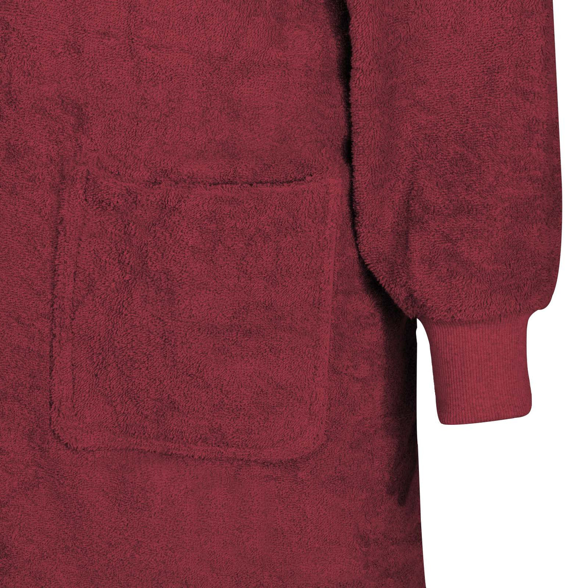 Sweat À Capuche Couverture Kinn Rouge Coton
