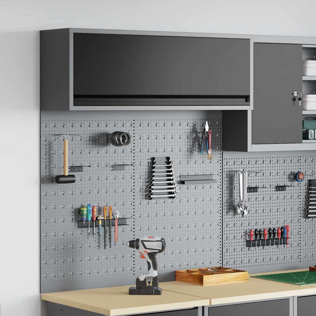 Ensemble D'armoires À Outils 4 Pc Acier Enduit De Poudre