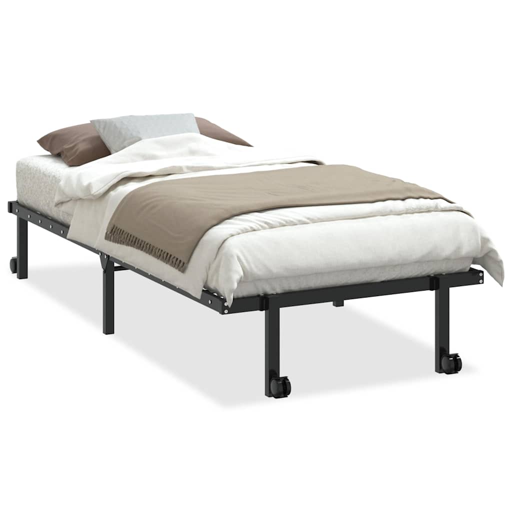 Cadre De Lit Sans Matelas Pliable Acier
