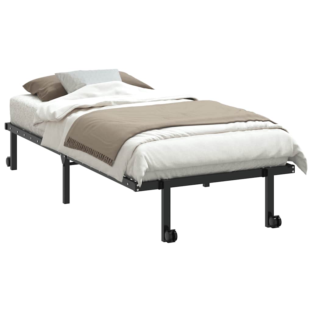 Cadre De Lit Sans Matelas Pliable Acier