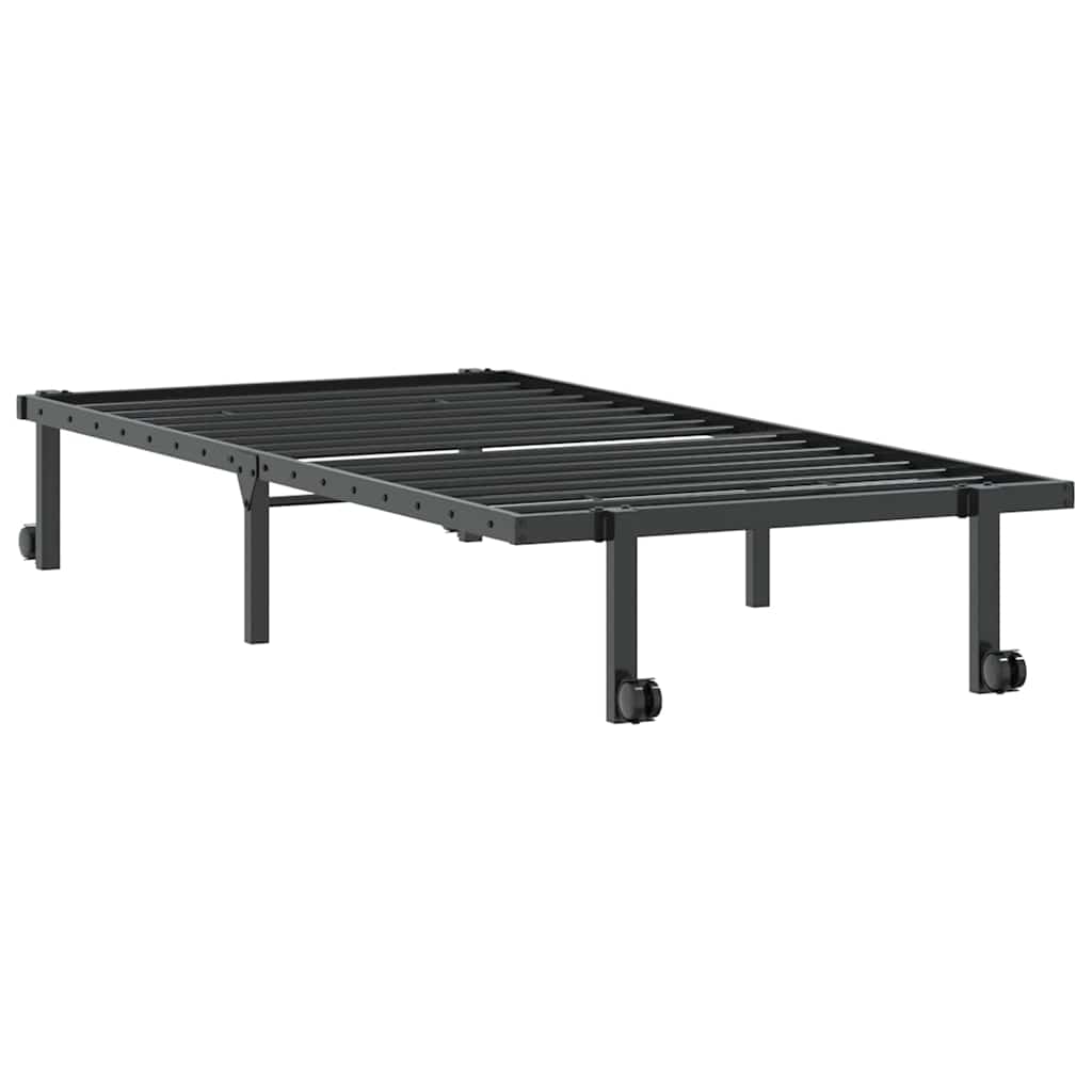 Cadre De Lit Sans Matelas Pliable Acier