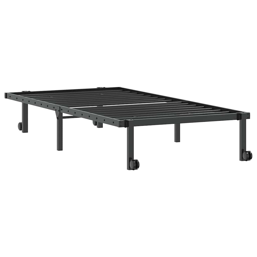 Cadre De Lit Sans Matelas Pliable Acier
