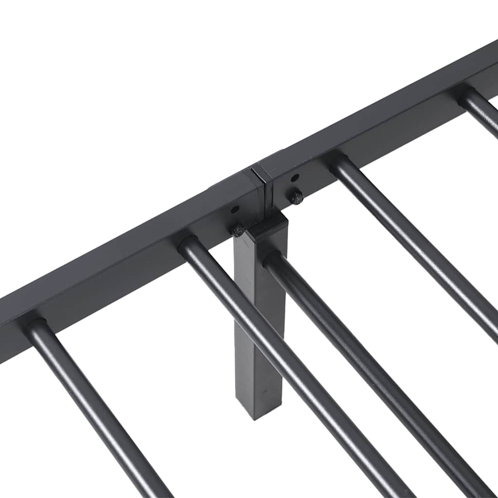 Cadre De Lit Sans Matelas Pliable Acier