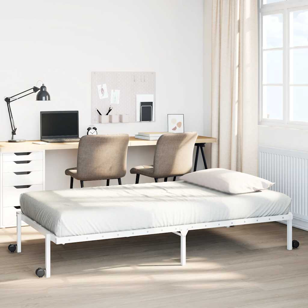 Cadre De Lit Sans Matelas Pliable Acier