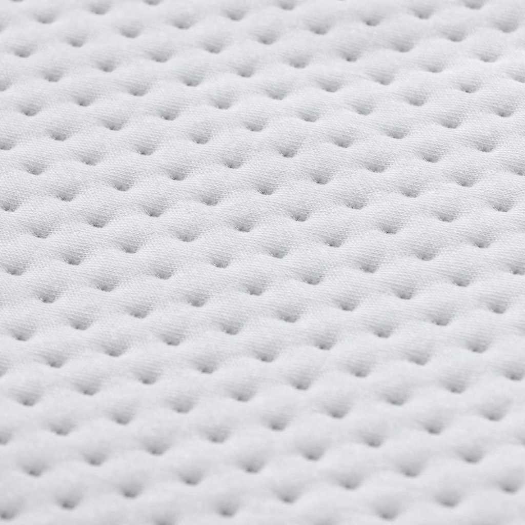 Surmatelas Blanc Tissu Jacquard