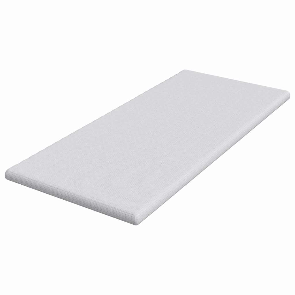 Surmatelas Blanc Tissu Jacquard