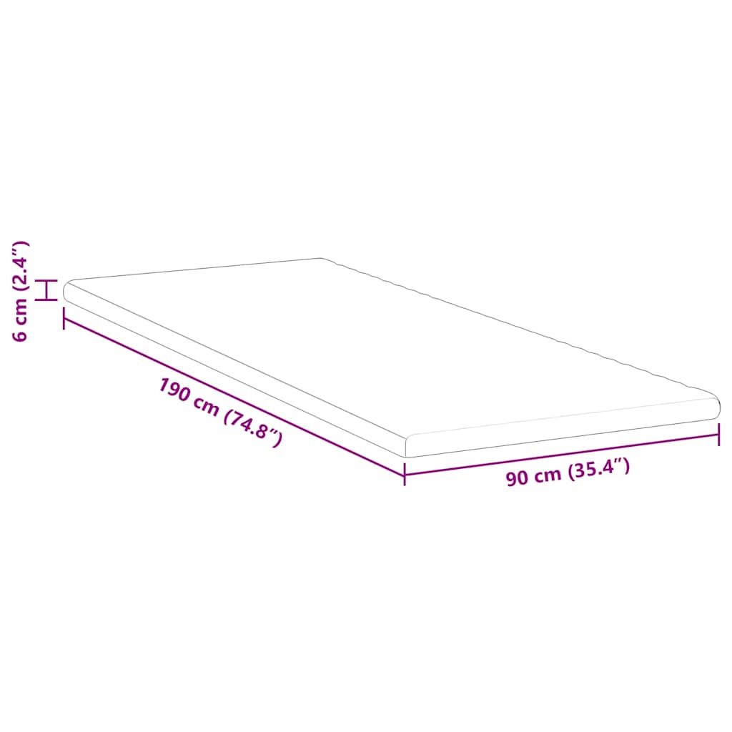 Surmatelas Blanc Tissu Jacquard