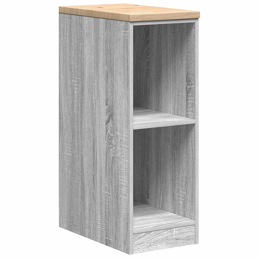 Armoire De Rangement De Garage Bois Pin Sonoma Gris