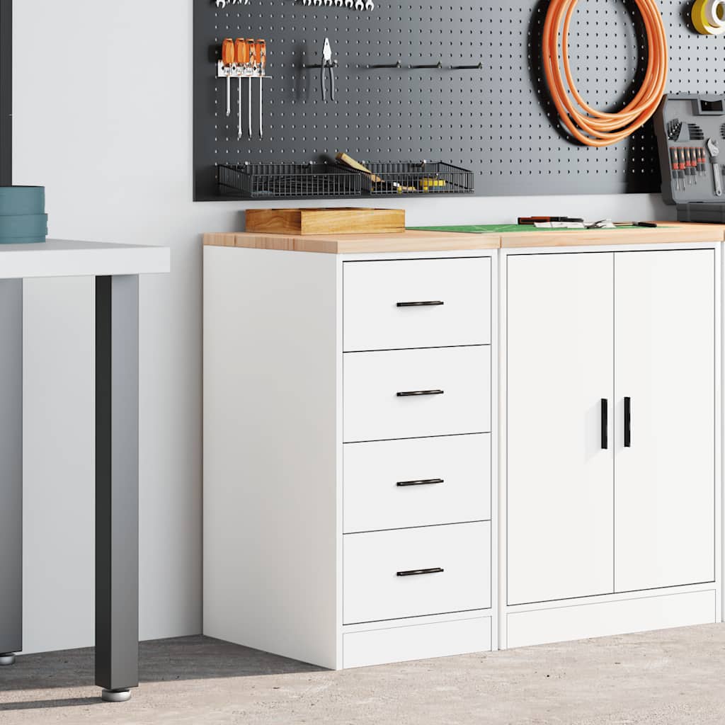 Armoire De Rangement De Garage Bois De Pin Blanc