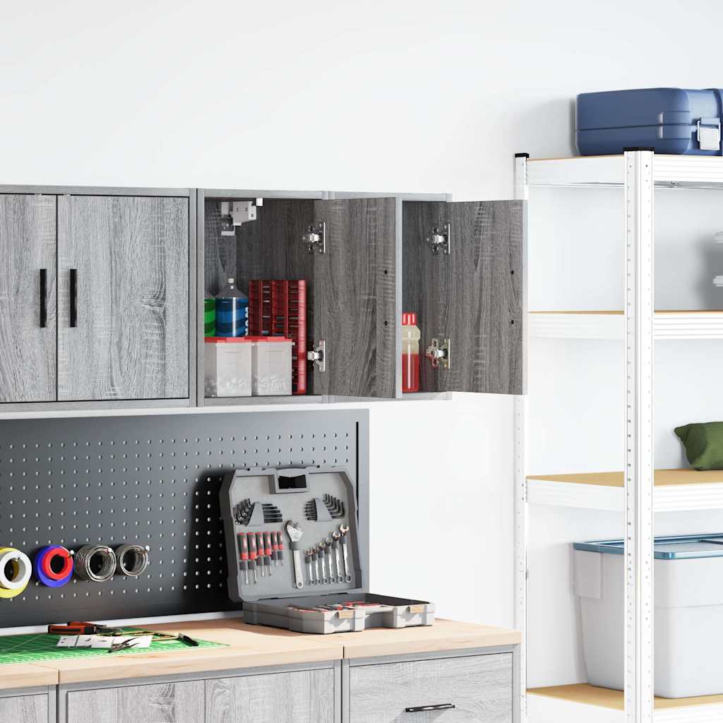 Armoire Murale De Garage Bois D'ingénierie