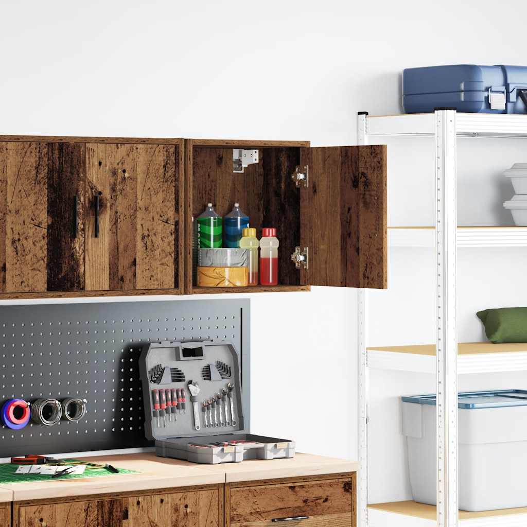Armoire Murale De Garage Bois D'ingénierie