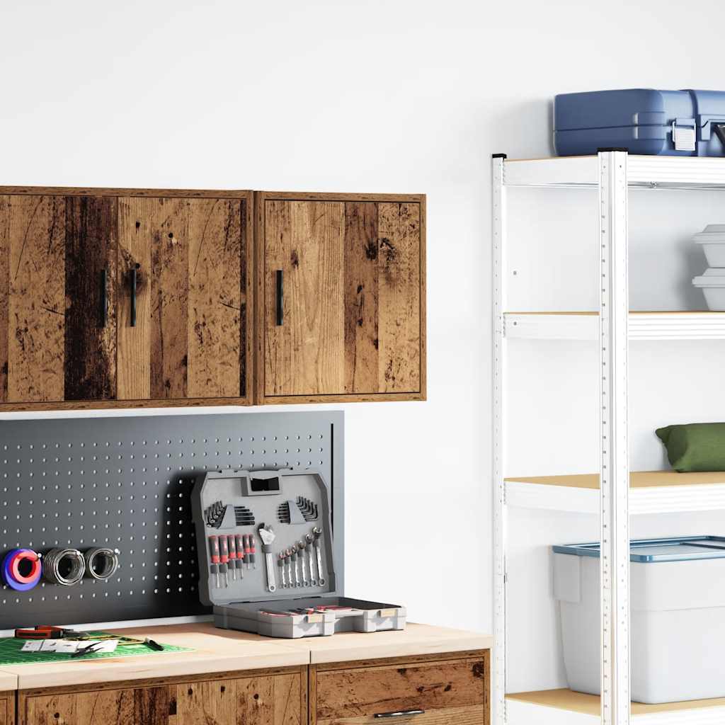 Armoire Murale De Garage Bois D'ingénierie