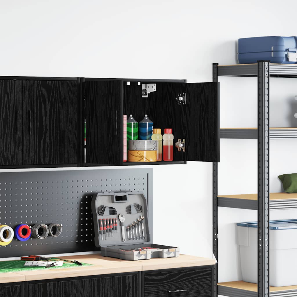 Armoire Murale De Garage Bois D'ingénierie