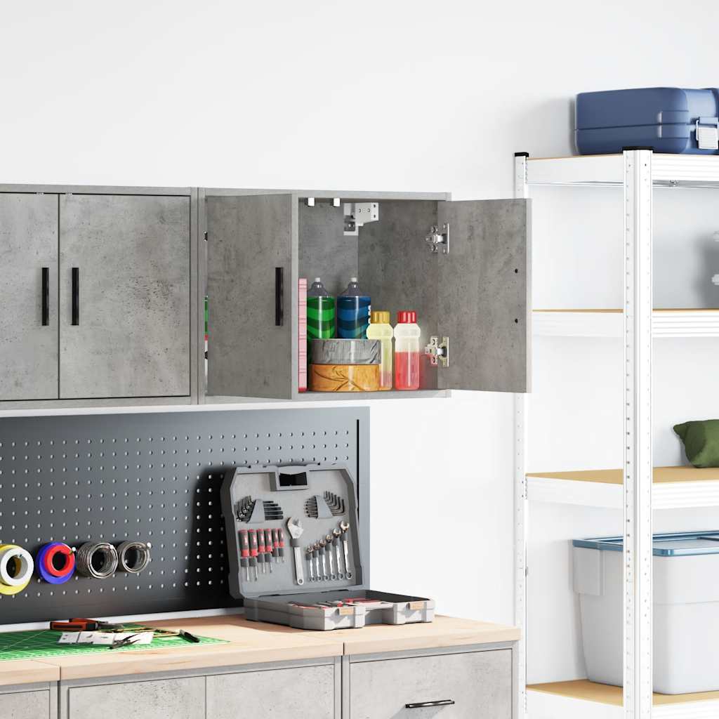 Armoire Murale De Garage Bois D'ingénierie