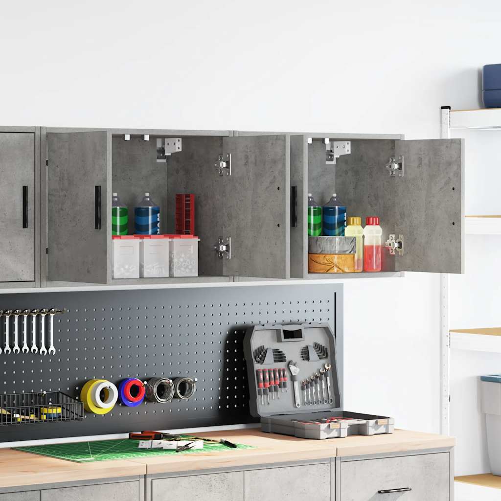 Armoire Murale De Garage Bois D'ingénierie