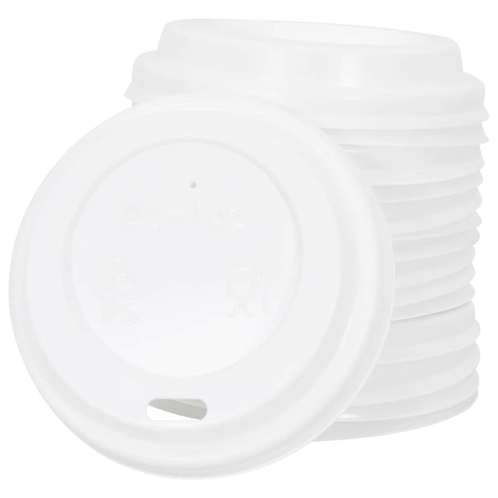 Tasses À Café En Papier Avec Couvercles 1000 Pcs 4Oz 100Ml