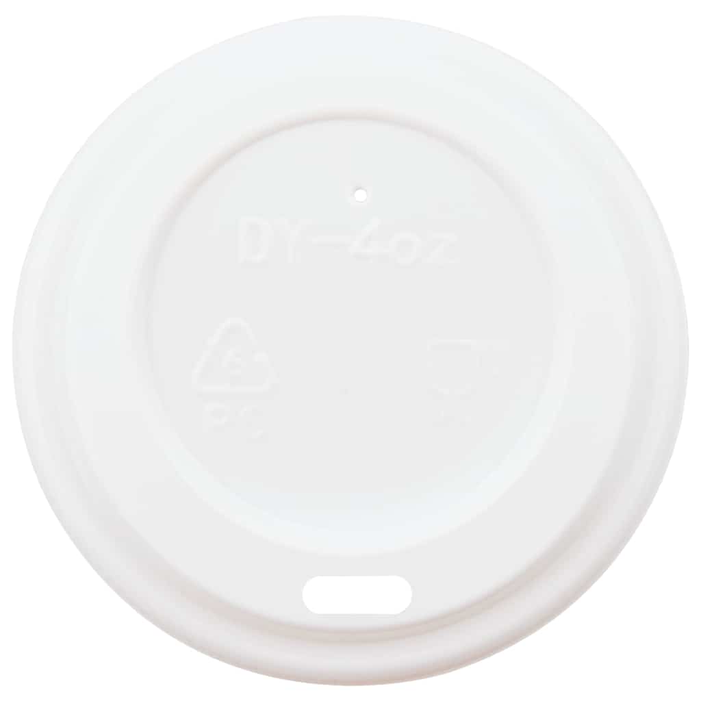 Tasses À Café En Papier Avec Couvercles 1000 Pcs 4Oz 100Ml