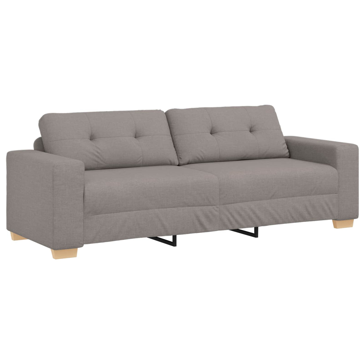 Canapé 2 Pc Tissu En Lin Mélangé