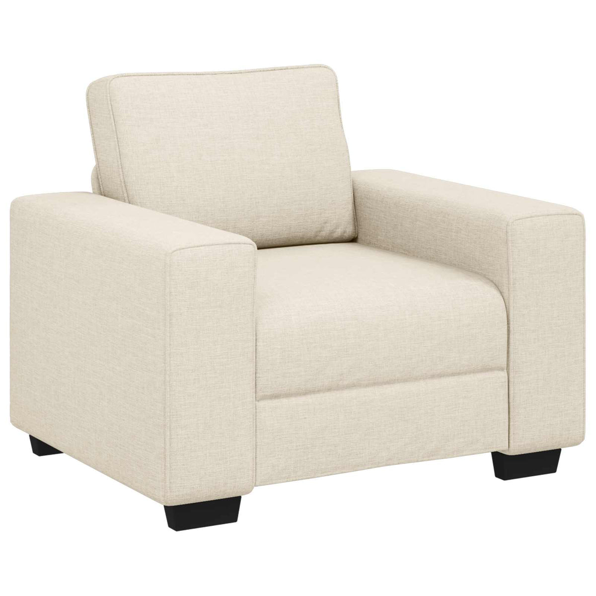 Beige 100 Cm Tissu En Lin Mélangé