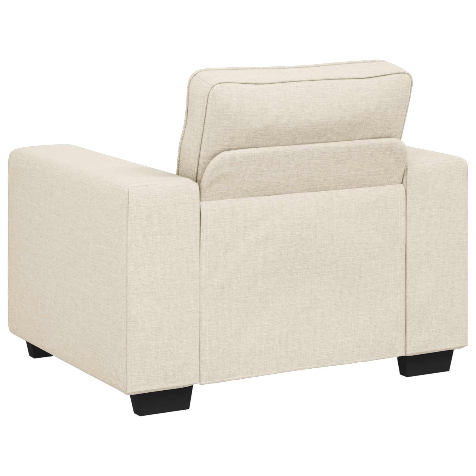 Beige 100 Cm Tissu En Lin Mélangé