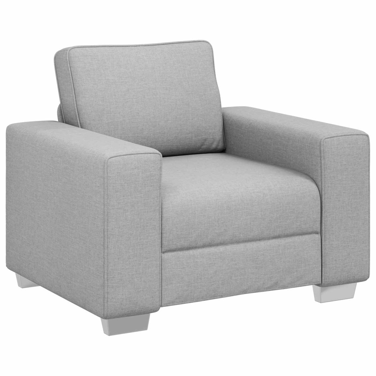 Fauteuil Gris Nuage Tissu