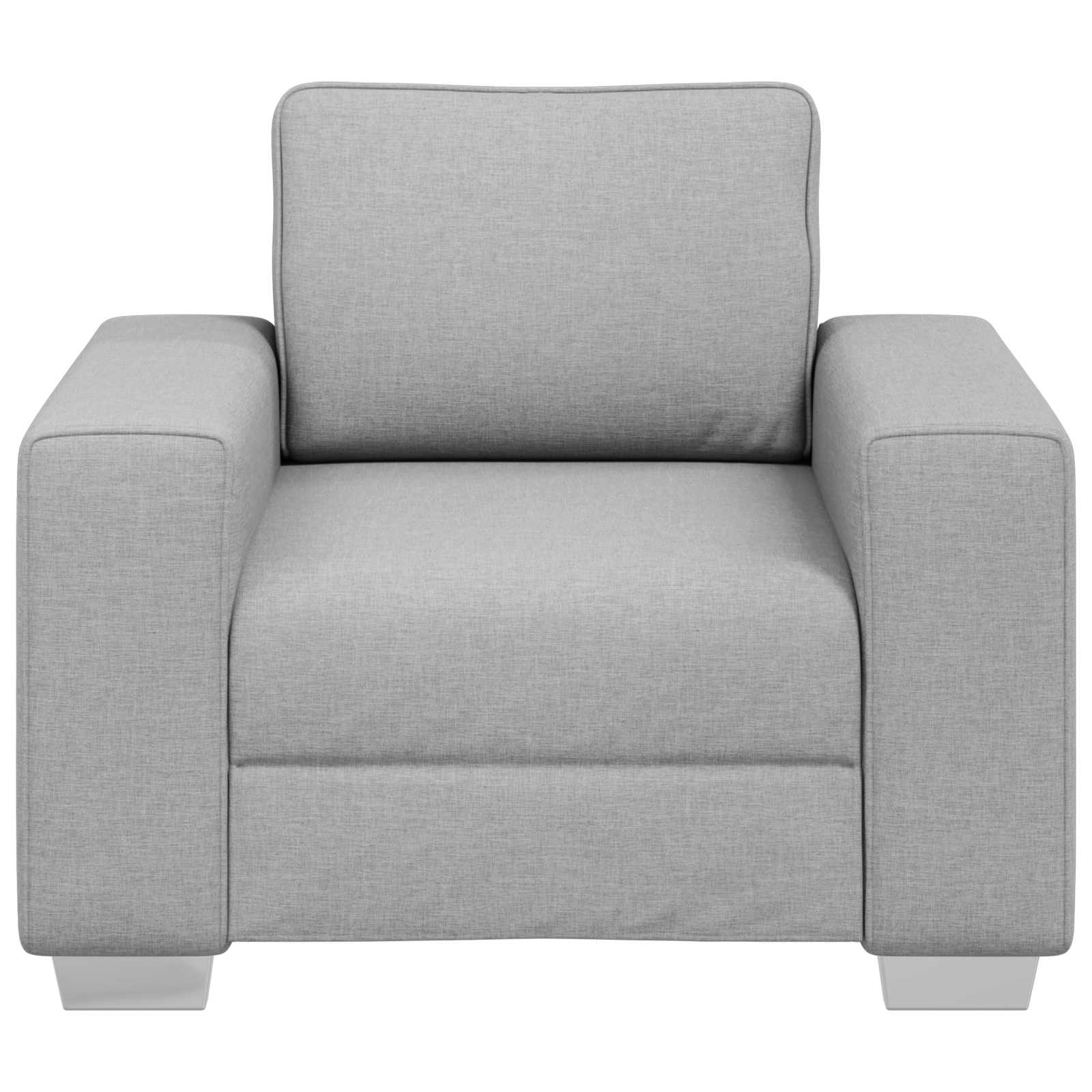 Fauteuil Gris Nuage Tissu