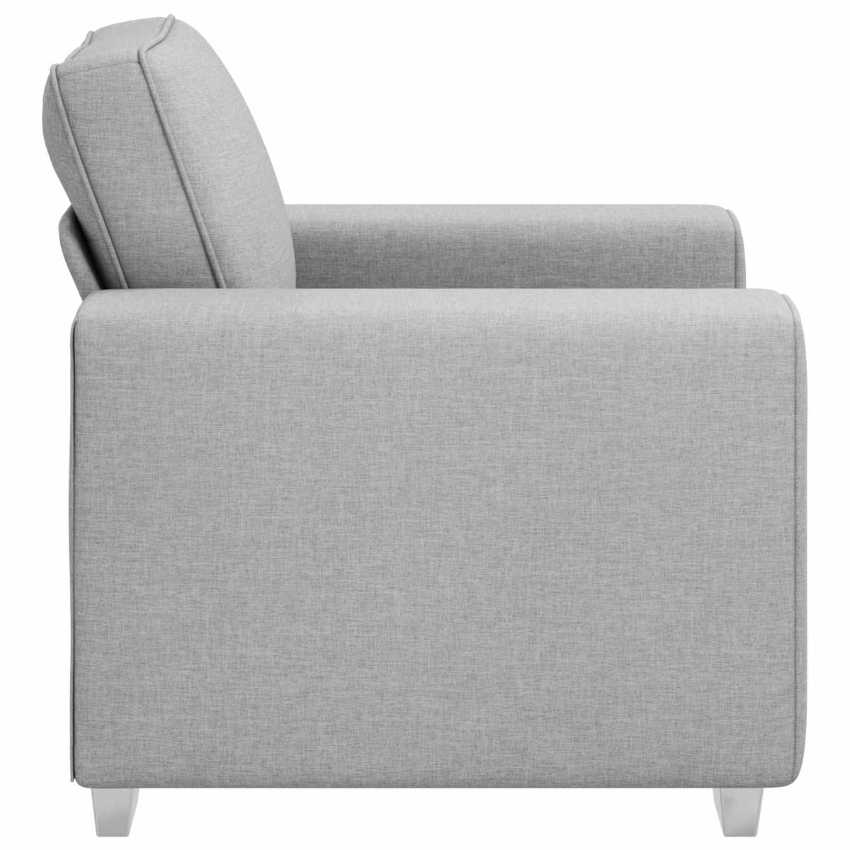 Fauteuil Gris Nuage Tissu