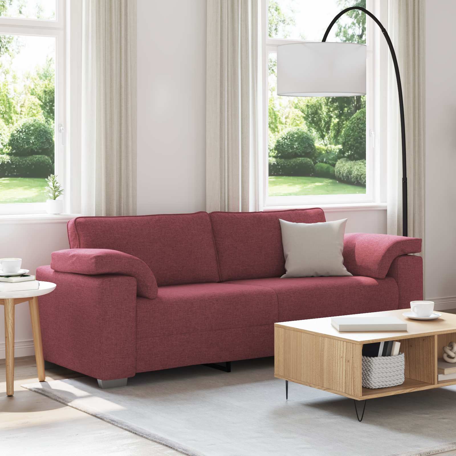 Fauteuil Gris Nuage Tissu