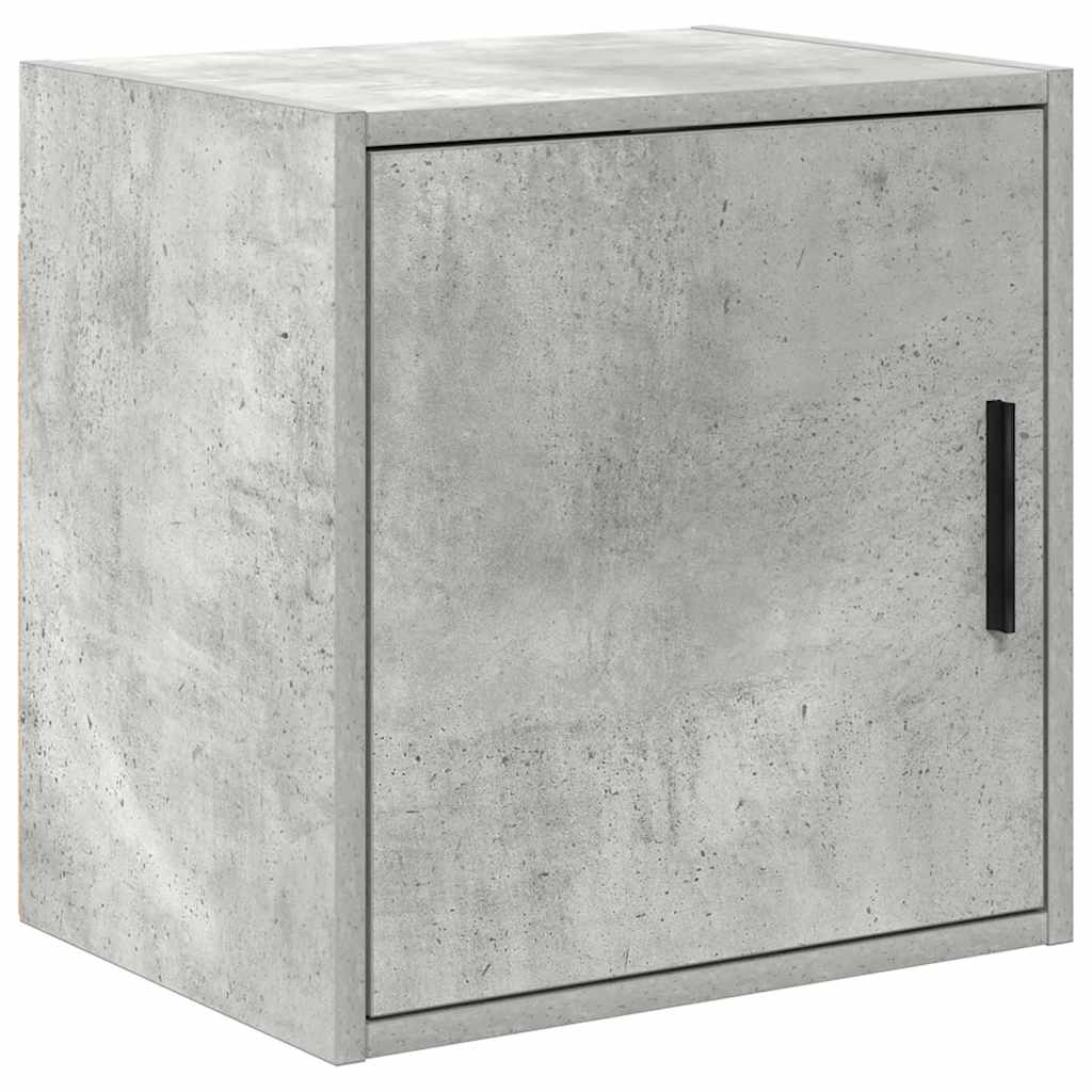 Armoires De Garage 2 Pcs Bois D'ingénierie Gris Béton