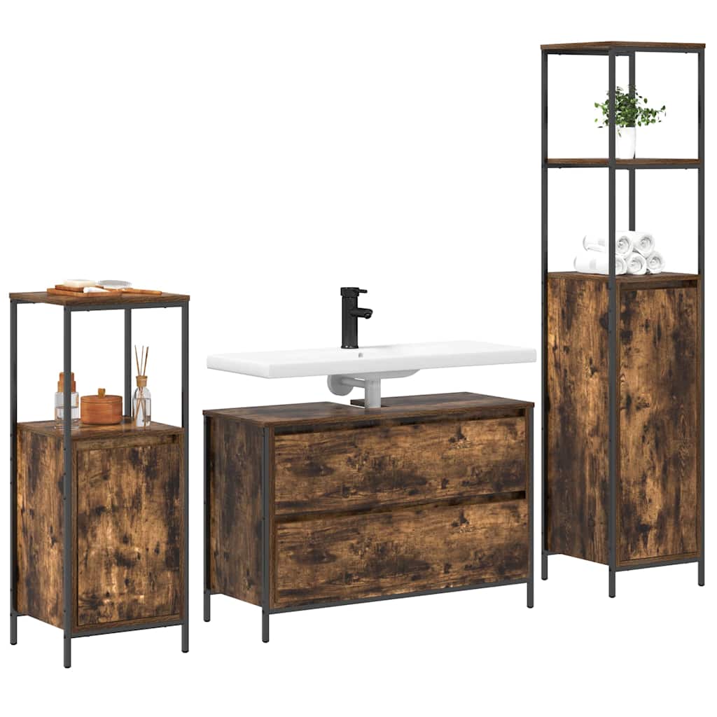 Ensemble De Mobilier De Salle De Bain 3 Pc