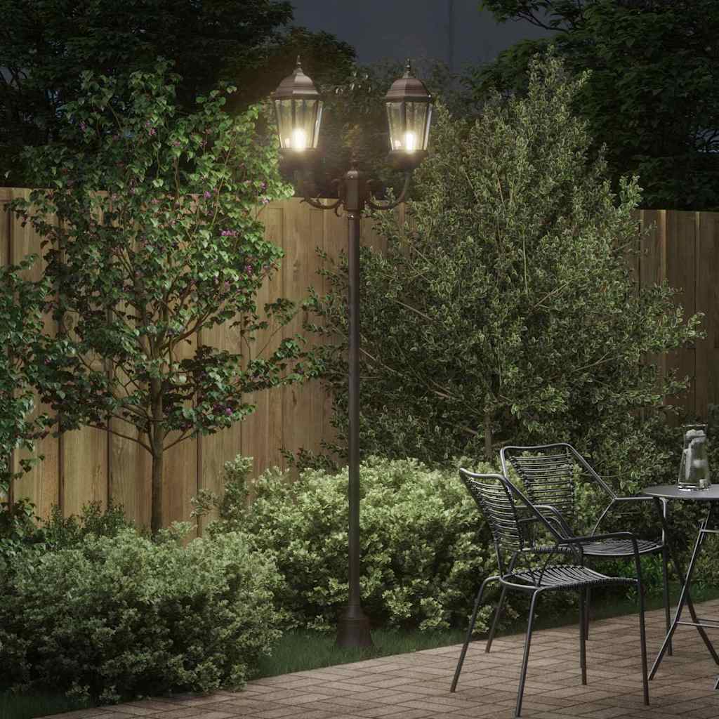 Lumière De Jardin 68 X 20 X 235 Cm Aluminium Et Verre