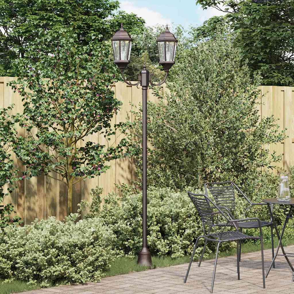 Lumière De Jardin 68 X 20 X 235 Cm Aluminium Et Verre