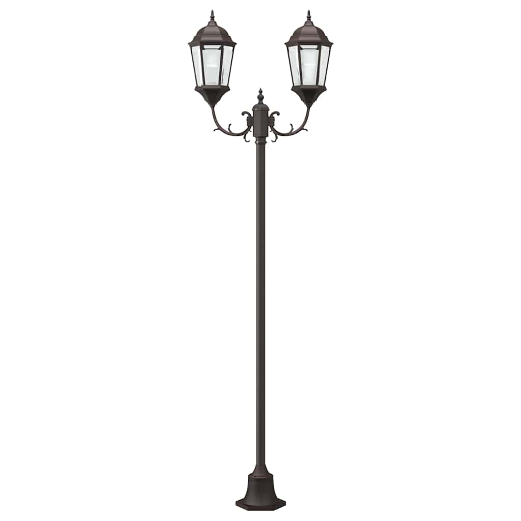 Lumière De Jardin 68 X 20 X 235 Cm Aluminium Et Verre