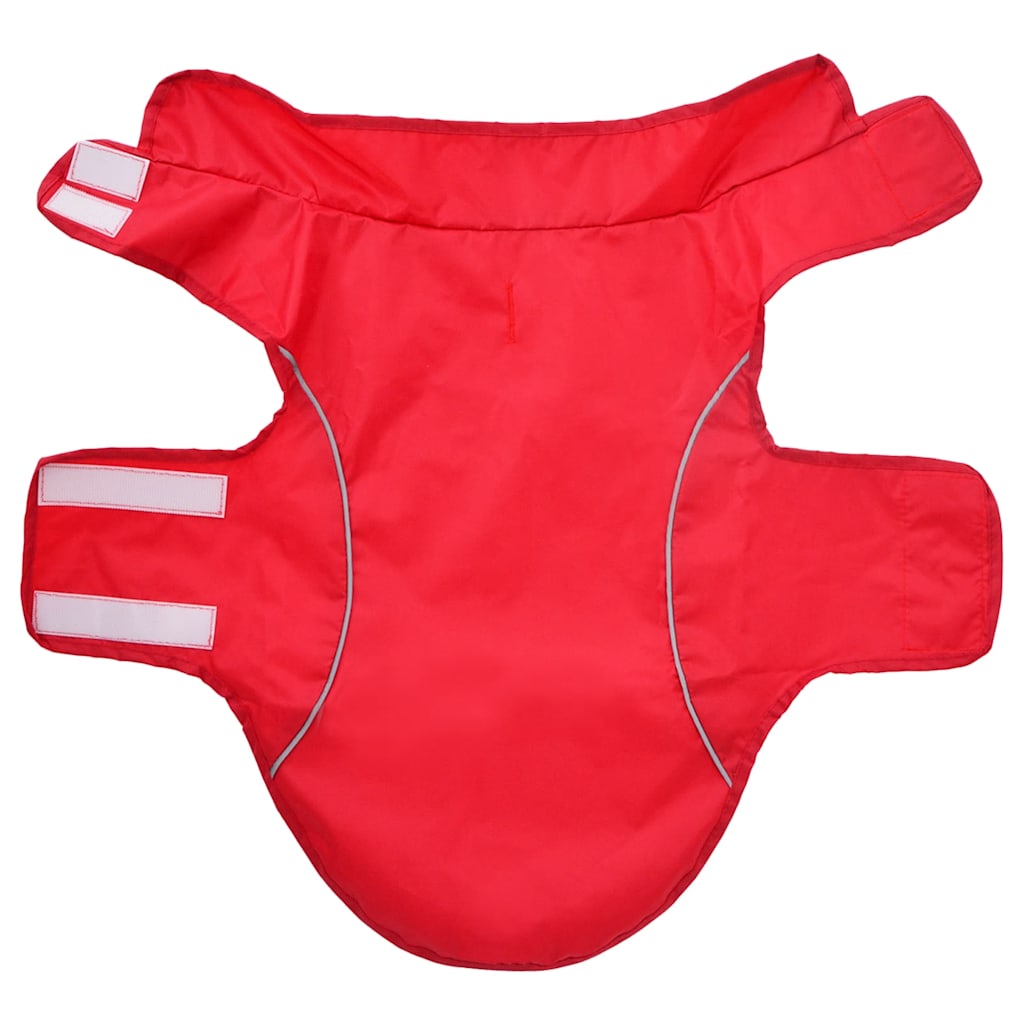 Imperméable Pour Chien Avec Bandes Réfléchissantes Polyester Taille