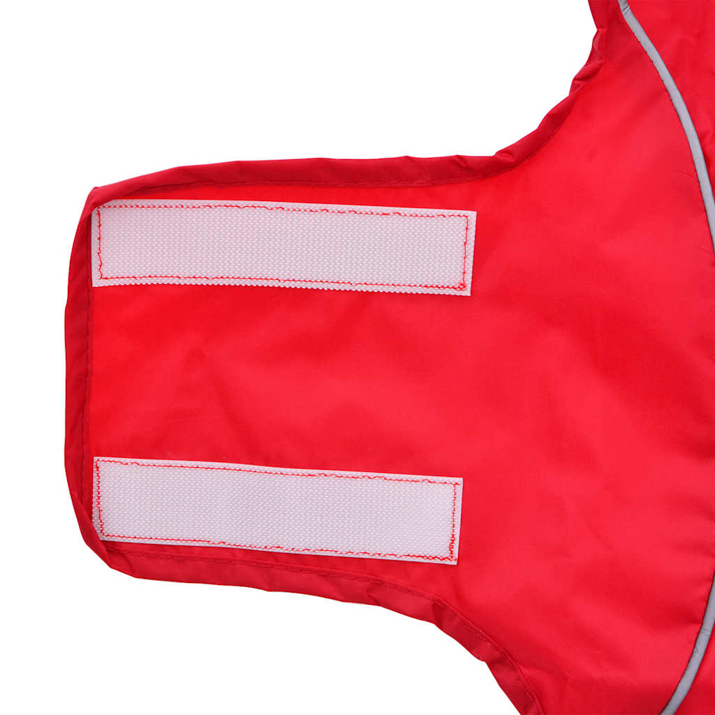 Imperméable Pour Chien Avec Bandes Réfléchissantes Polyester Taille