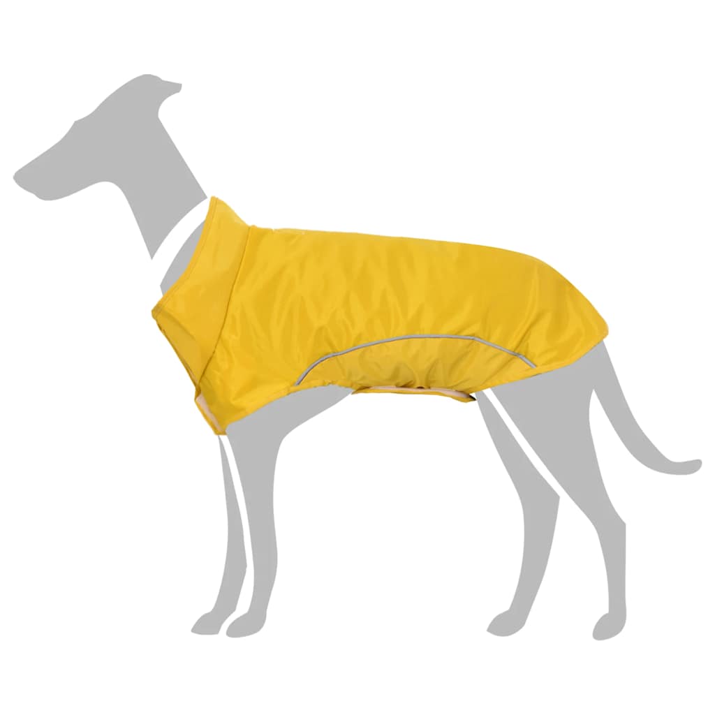 Imperméable Pour Chien Avec Bandes Réfléchissantes Polyester Taille