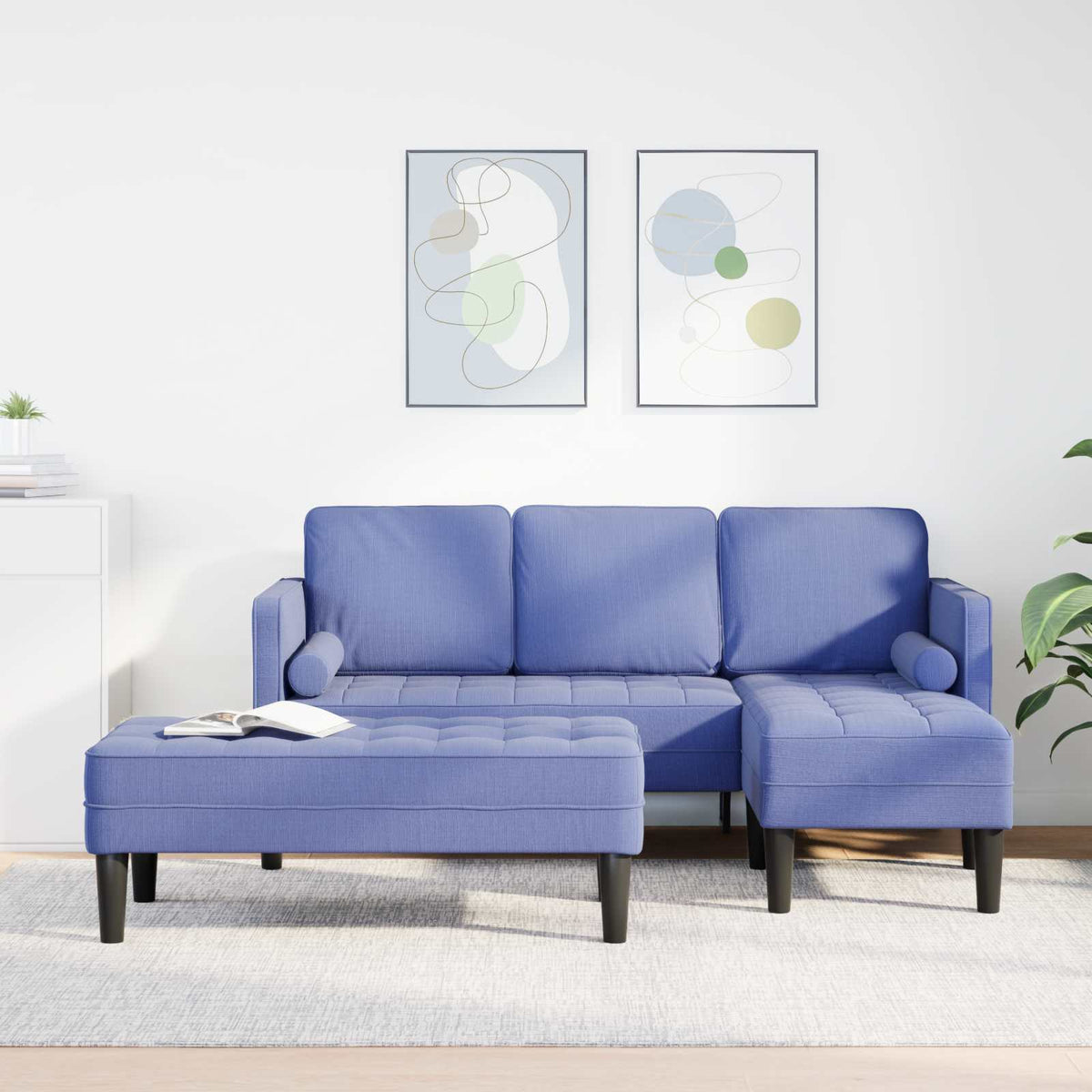 Ensemble De Canapés 173 X 131 X 67 Cm Polyester