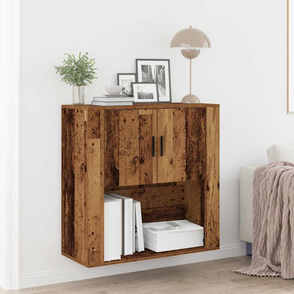 Meuble Mural 80 X 33 X 80 Cm Bois D'ingénierie
