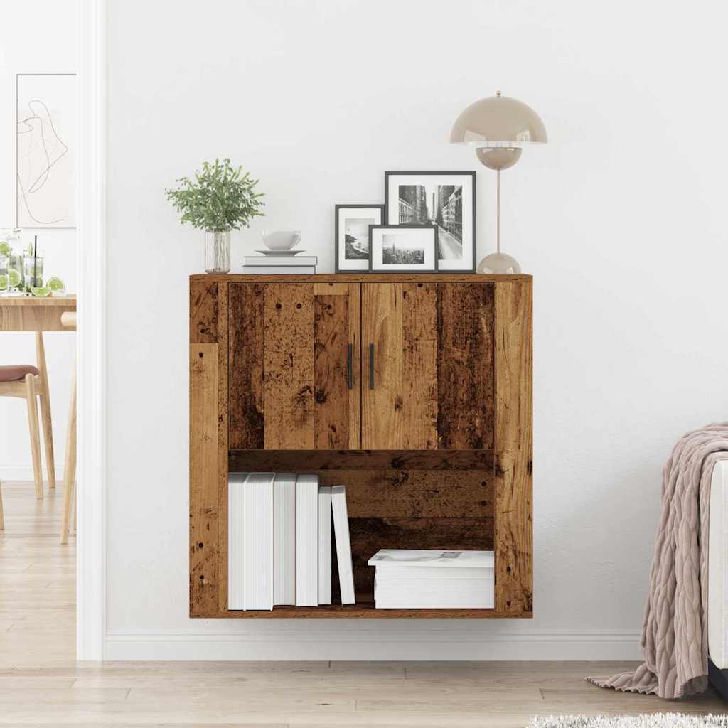 Meuble Mural 80 X 33 X 80 Cm Bois D'ingénierie