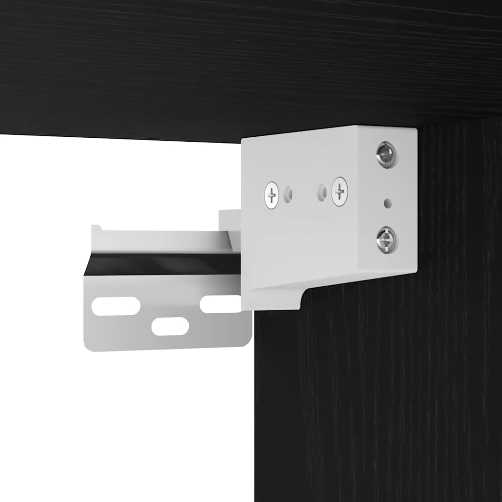 Meuble Tv Mural 2 Pc Bois D'ingénierie