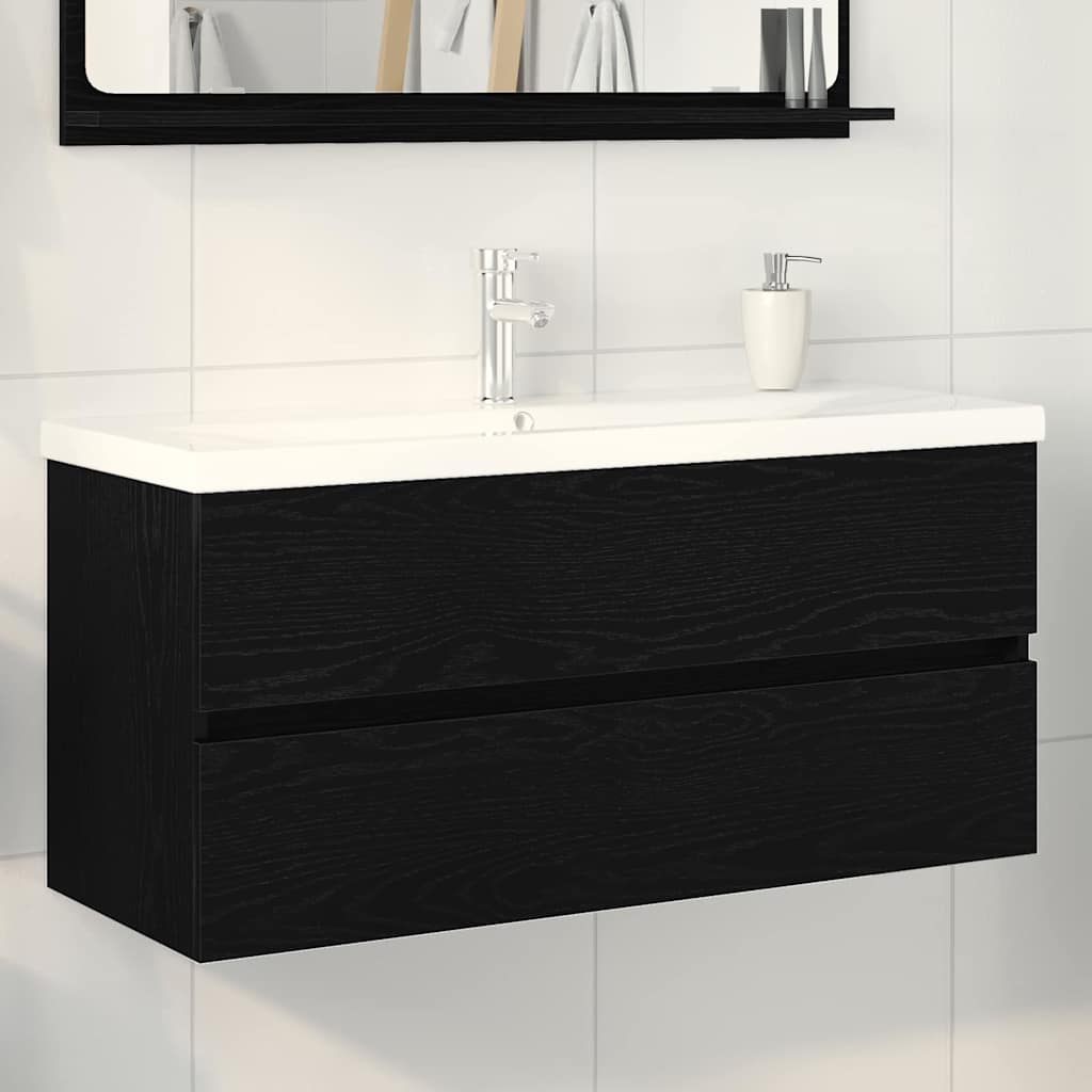 Meuble De Lavabo De Salle De Bain 100 X 39 X 62 Cm