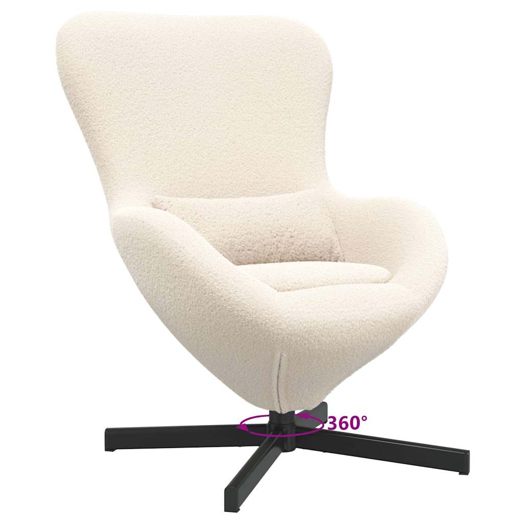 Fauteuil Œuf 63 X 73 X 90 Cm Tissu
